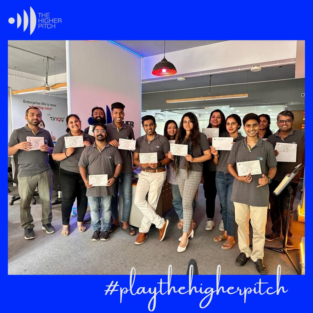 thehigherpitch's tweet photo. We've organized blood donation drives for thalassemia patients at our Noida and Bangalore offices in association with @NammaYFP and @raccapitalcity. We thank all who donated blood for this noble cause. Together, we can make a difference. 

#BloodDonationDrive #PlayTheHigherPitch https://t.co/twfIzkA9na