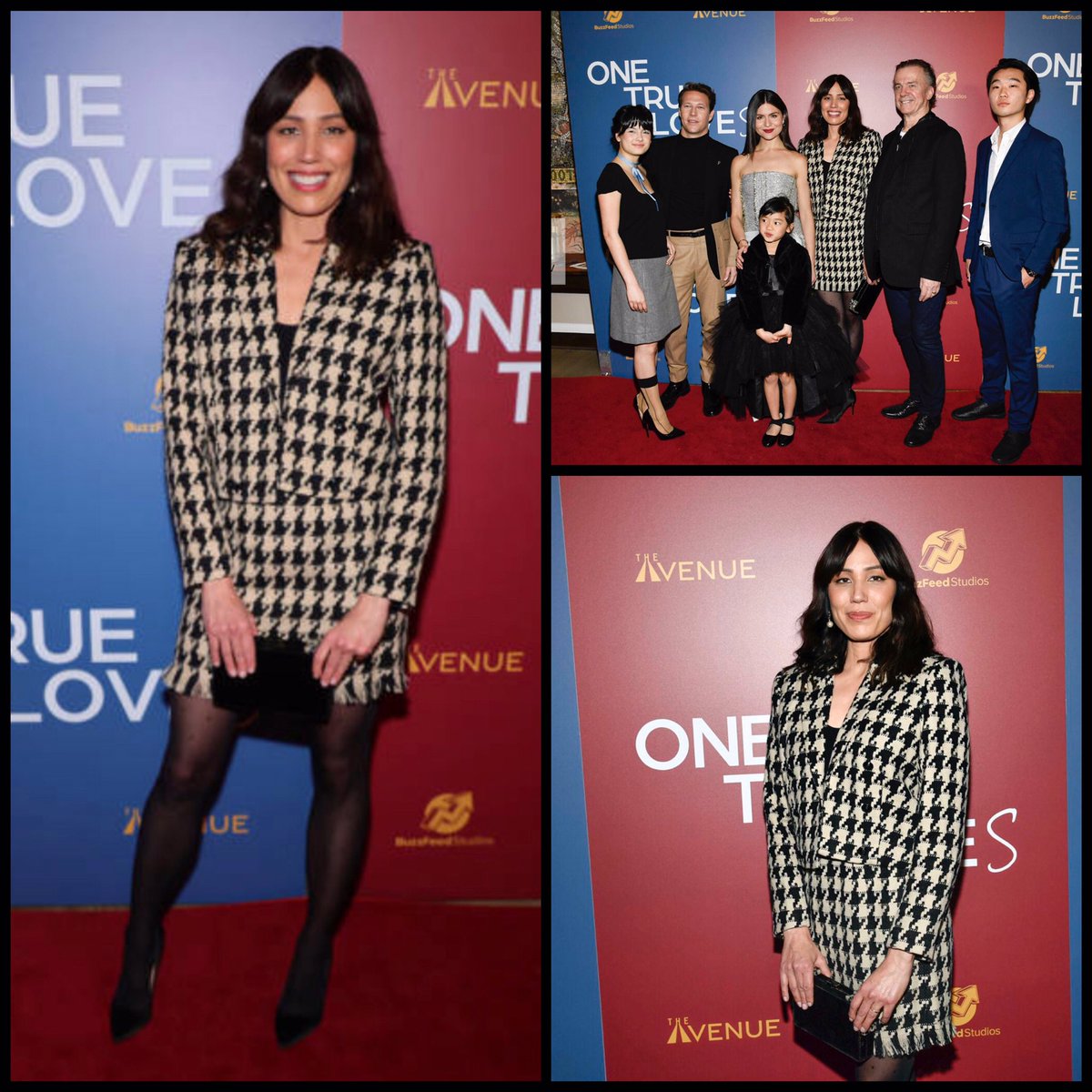 geraghtyvl's tweet photo. @HartHanson @KathyReichs Our lovely @michaelaconlin at the premiere in New York of her latest gig #TrueLoves! #Bones https://t.co/StsPa7RTAG