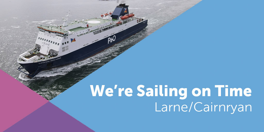 P&O Ferries Freight tweet media