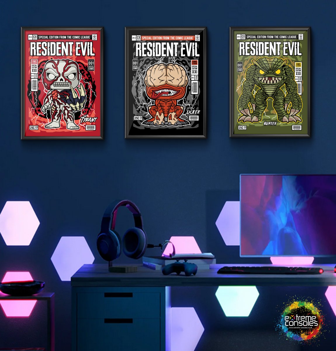 extremeconsoles's tweet photo. Win yourself a set of #ResidentEvil wall art prints 

👇TO ENTER 👇
☑️ Follow @ExtremeConsoles
☑️ Like &amp; Retweet

Worldwide entry #Competition ends Friday 31/3/23 4pm GMT

#Giveaways  #PlayStation  #Xbox  #gaming #ResidentEvil4Remake #RT https://t.co/PguDzm6sxT