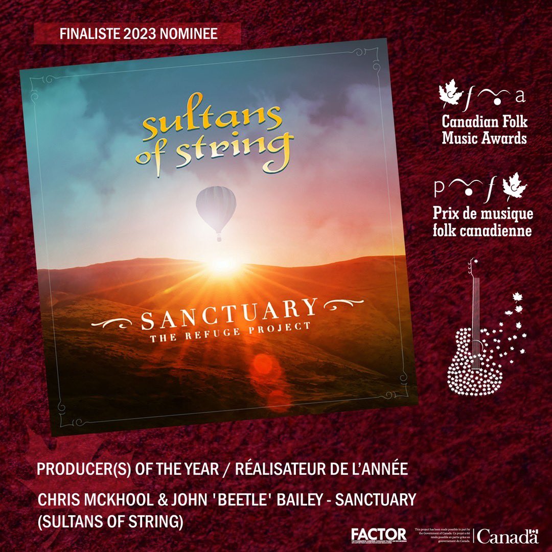 sultansofstring's tweet photo. We couldn’t be more excited to be nominated for four @folkawards this year and look forward to attending the ceremony in Vancouver! 

Thank you @CanadaCouncil @ONArtsCouncil @fontananorth @_CrossoverMedia &amp; @ThatEricAlper for your support! We couldn’t do this without you! #CFMAs https://t.co/tUsZACoi67