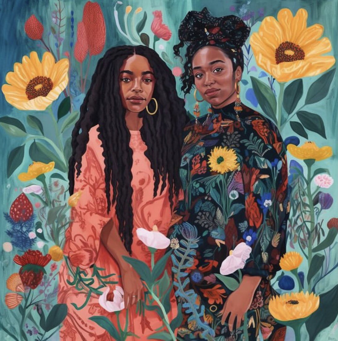 Art by Dr. Nettrice  R. Gaskins ~ Digital artist 
African - American female artist 🌻🌻

#nettiebeatrice #blackwomenartist #AfricanAmerican