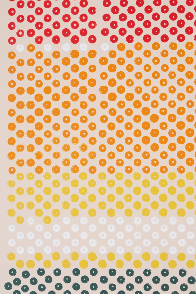 tylerxhobbs's tweet image. In QQL: Analog 5, you can really see the fingerprint of the robotic painting process. If you look closely, there are many little clues that you can pick up about the way that the machine was operating and the particular mechanical limitations of that process. To me, it’s…