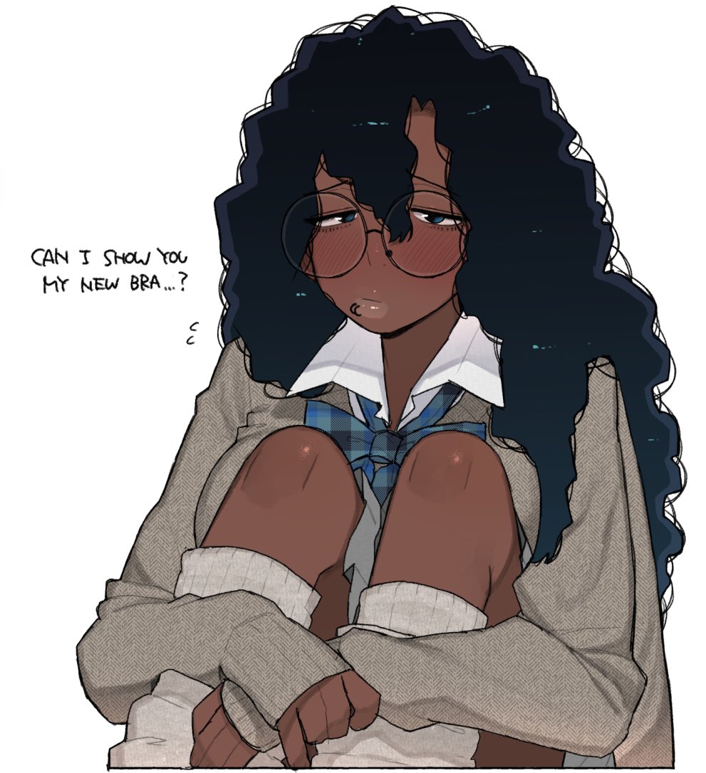 “…W-What is it? You’re staring at me…”