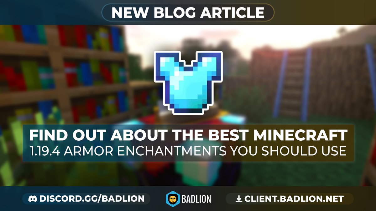 Badlion Client on Twitter "The best Protection in Survival?🤔 Be sure