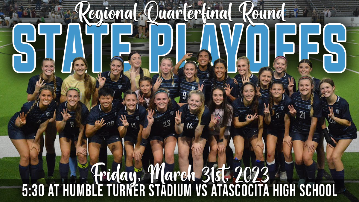 Kingwood Soccer (W) (@kingwood_soccer) on Twitter photo Come one, come all!!! Regional Quarterfinal rematch against a very good Atascocita team. Let's do it!
<a href="/HumbleISD_KHS/">Kingwood High School</a> <a href="/HumbleISD_Ath/">Humble ISD Athletics</a> <a href="/LethalSoccer/">Coach Duque</a> <a href="/tascosoccer/">TASCO</a> Come one, come all!!! Regional Quarterfinal rematch against a very good Atascocita team. Let's do it!
<a href="/HumbleISD_KHS/">Kingwood High School</a> <a href="/HumbleISD_Ath/">Humble ISD Athletics</a> <a href="/LethalSoccer/">Coach Duque</a> <a href="/tascosoccer/">TASCO</a>