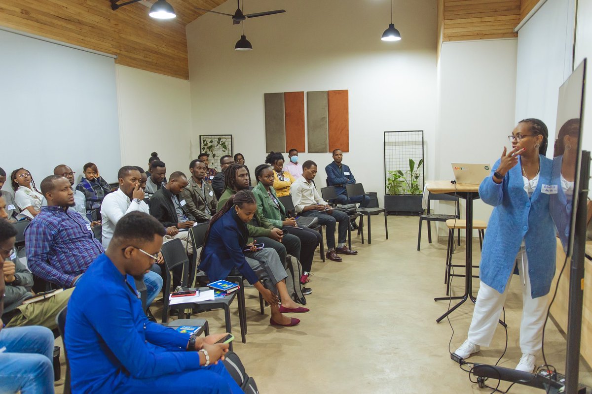 RwandaAMI's tweet photo. In partnership with the @EUCouncil, @UNDP_Rwanda, and the @YouthCultureRW, we are thrilled to have kicked off a business development programme to support youth-led SMEs in #Rwanda as part of the #AGUKAProgram. https://t.co/RC8SX2phdg