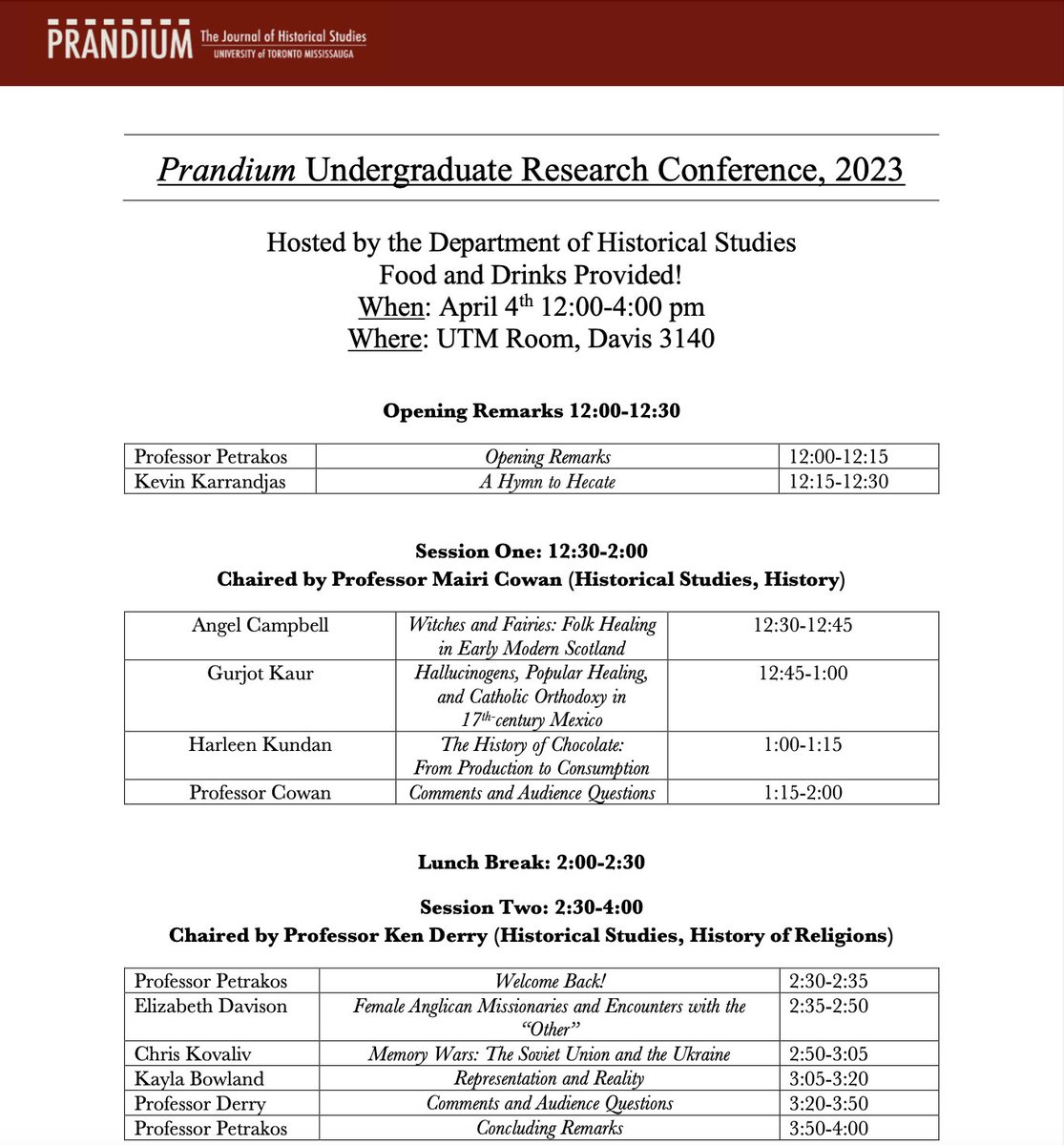 HSS at UTM tweet media