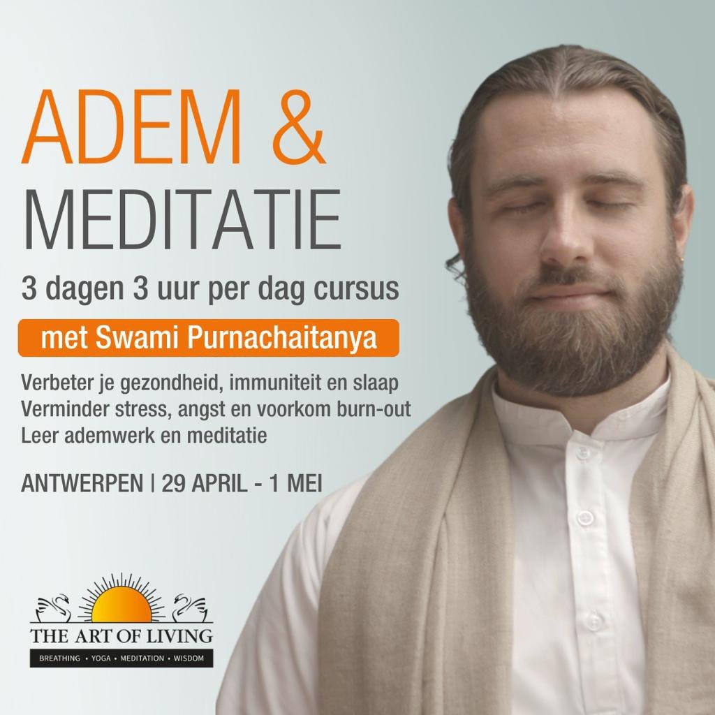 After the success of my first tour in Belgium I am coming back for one more program! Join us for the Meditation & Breath workshop in Antwerp. A magical program.. 📅 29 April - 1 May 📍 Antwerpen 👉🏼 More info and registration: Link in bio! Register now as we have limited seats!