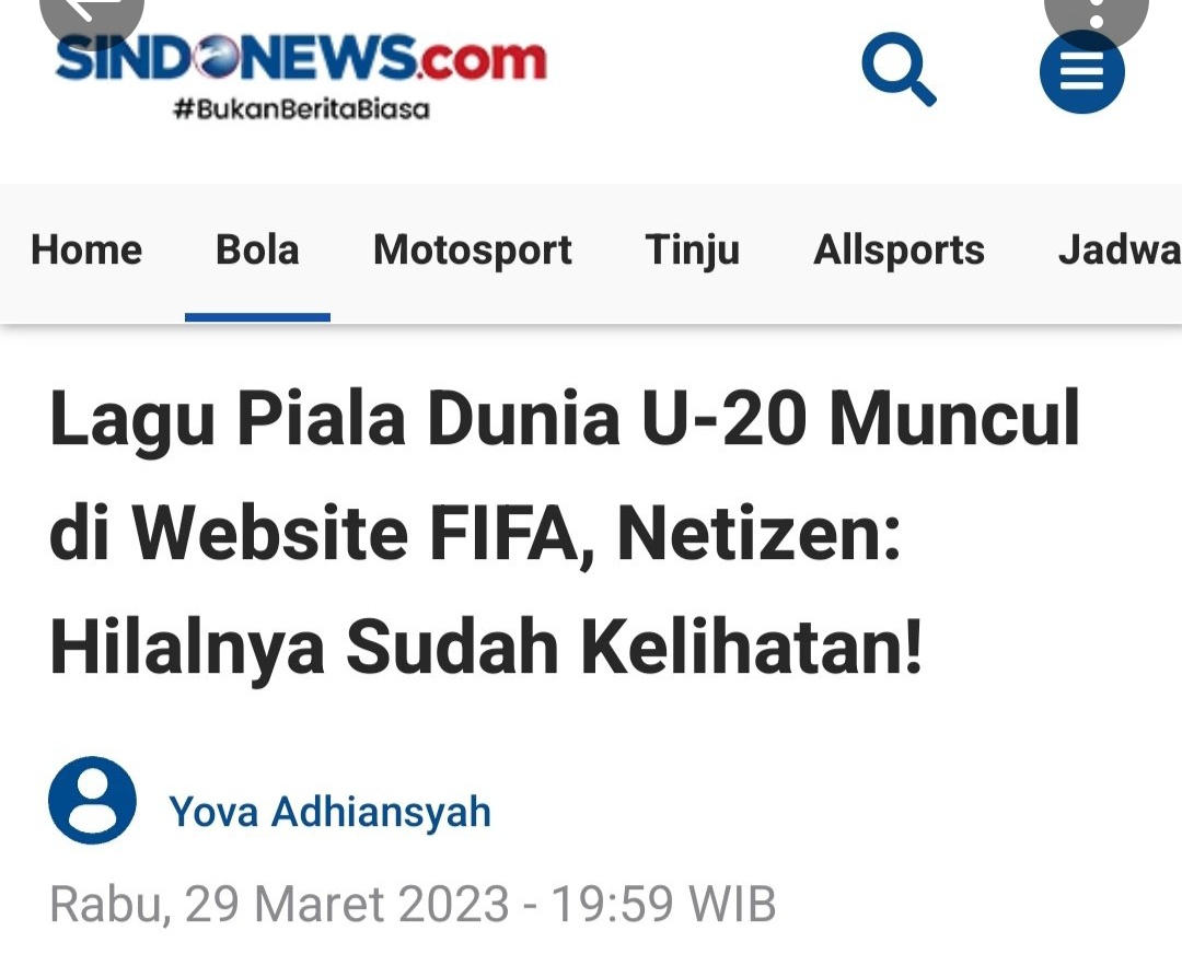 Nah... Kan... 👍😁✍️

#KamiBersamaJokowi 
#KamiBersamaET
#U20HarusJadi
#PrayAndHope