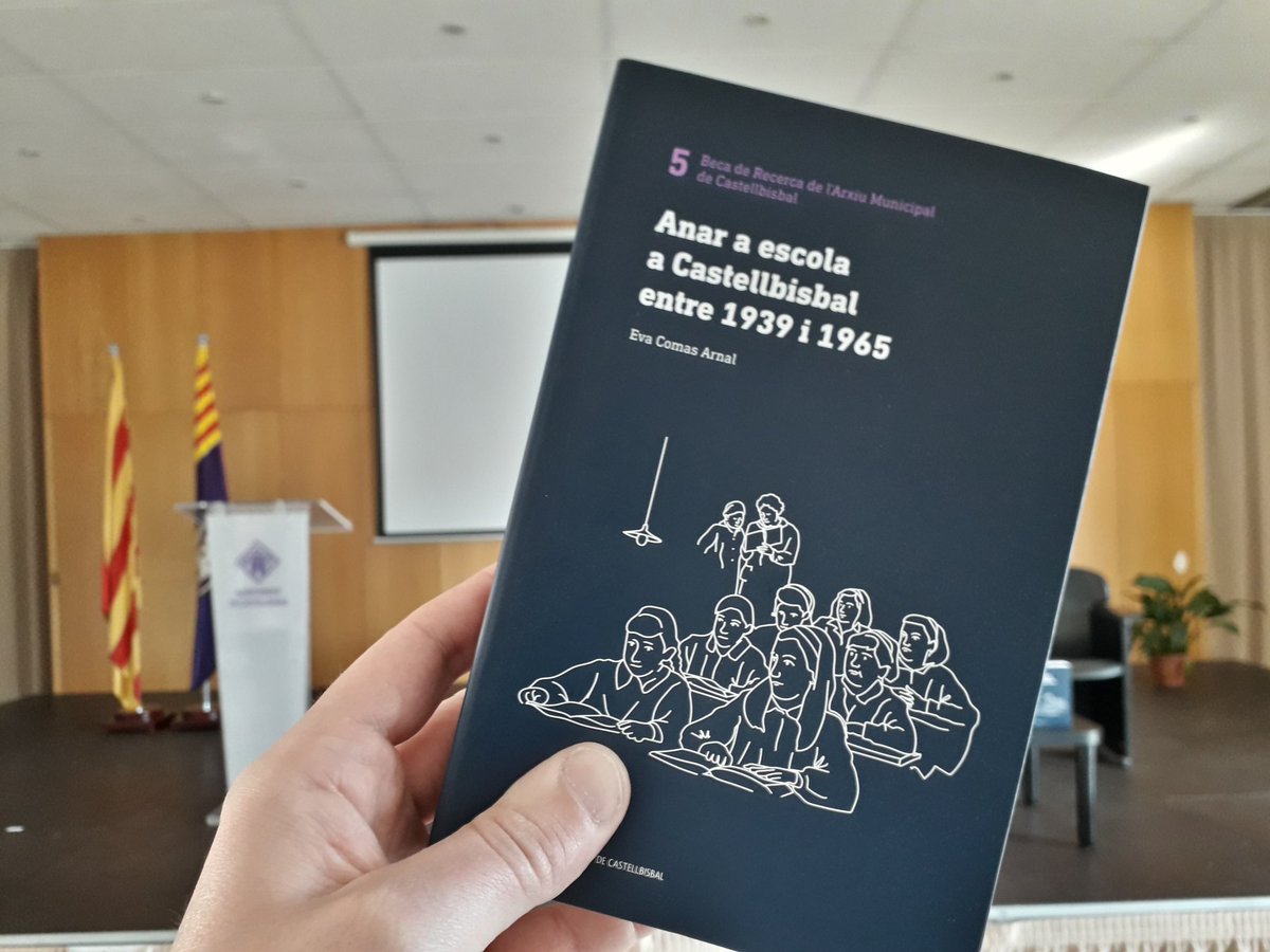 Tot apunt per presentar avui a les 7 de la tarda el nou llibre d'història de #Castellbisbal sobre l'ensenyament al poble entre 1939 i 1965.

Ens acompanyaran l'autora <a href="/evacomasarnal/">Eva Comas-Arnal</a> i <a href="/enriccalpena/">Enric Calpena</a> .

Us ho perdreu? A la Sala d'actes de l'Ajuntament.

#arxius <a href="/Ajcastellbisbal/">Ajcastellbisbal</a>