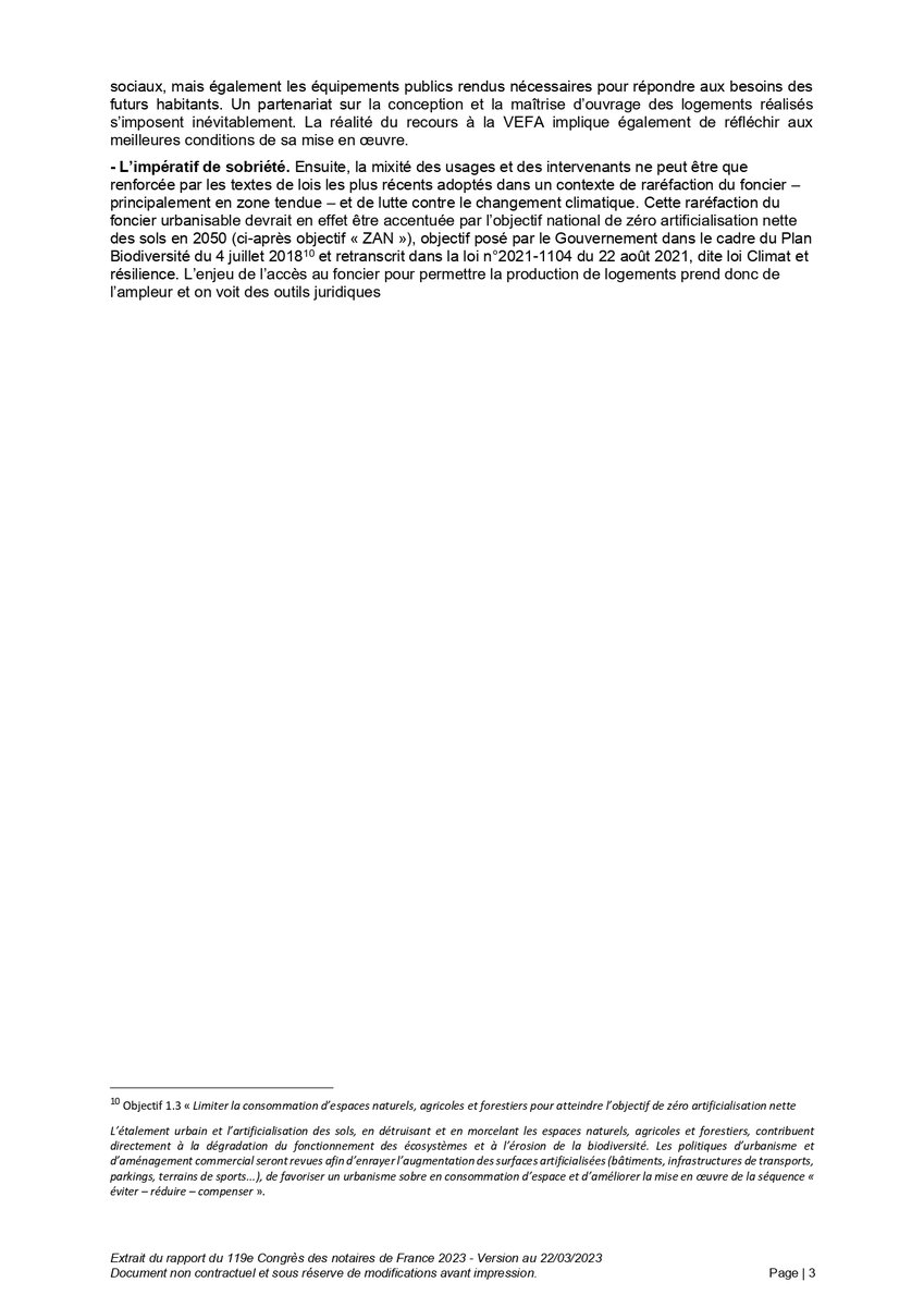 [4e EXTRAIT DU RAPPORT] 119 #CongresNotaires, 27-29 sept 2023 à <a href="/DeauvilleFr/">Deauville</a>, #logement
#Développer l'offre de logement
A découvrir => 
- L’équipe et le thème : lnkd.in/eMuM_FDi
- Le clip : lnkd.in/eQbYR7Rd 
- Extrait du rapport : Le #logement un rôle fondamental