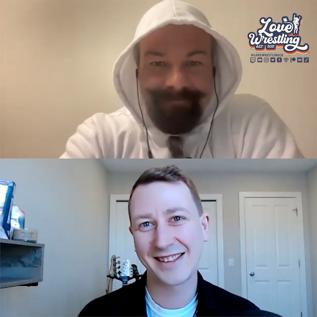 SpennyLove's tweet photo. Surprise! Yesterday, I had a wonderful chat with @darewolf333! Tune in as we chop it up about #ArcadeMania, his tag team with @TJWilson, a potential return to IMPACT, and more!

NOW PLAYING on @LoveWrestlingCA!

https://t.co/hthGmFInuy https://t.co/jPgZMpNhyz