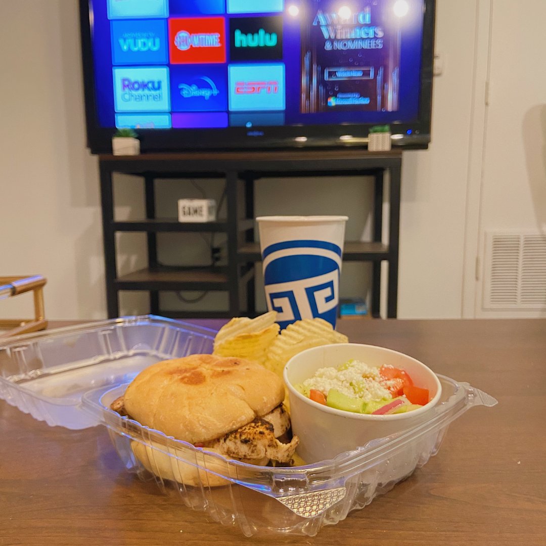 Want a relaxing night in, but don't want to cook dinner? We've got you covered! Taziki's offers curbside pick-up AND is available on most mobile delivery apps. Order yours today!