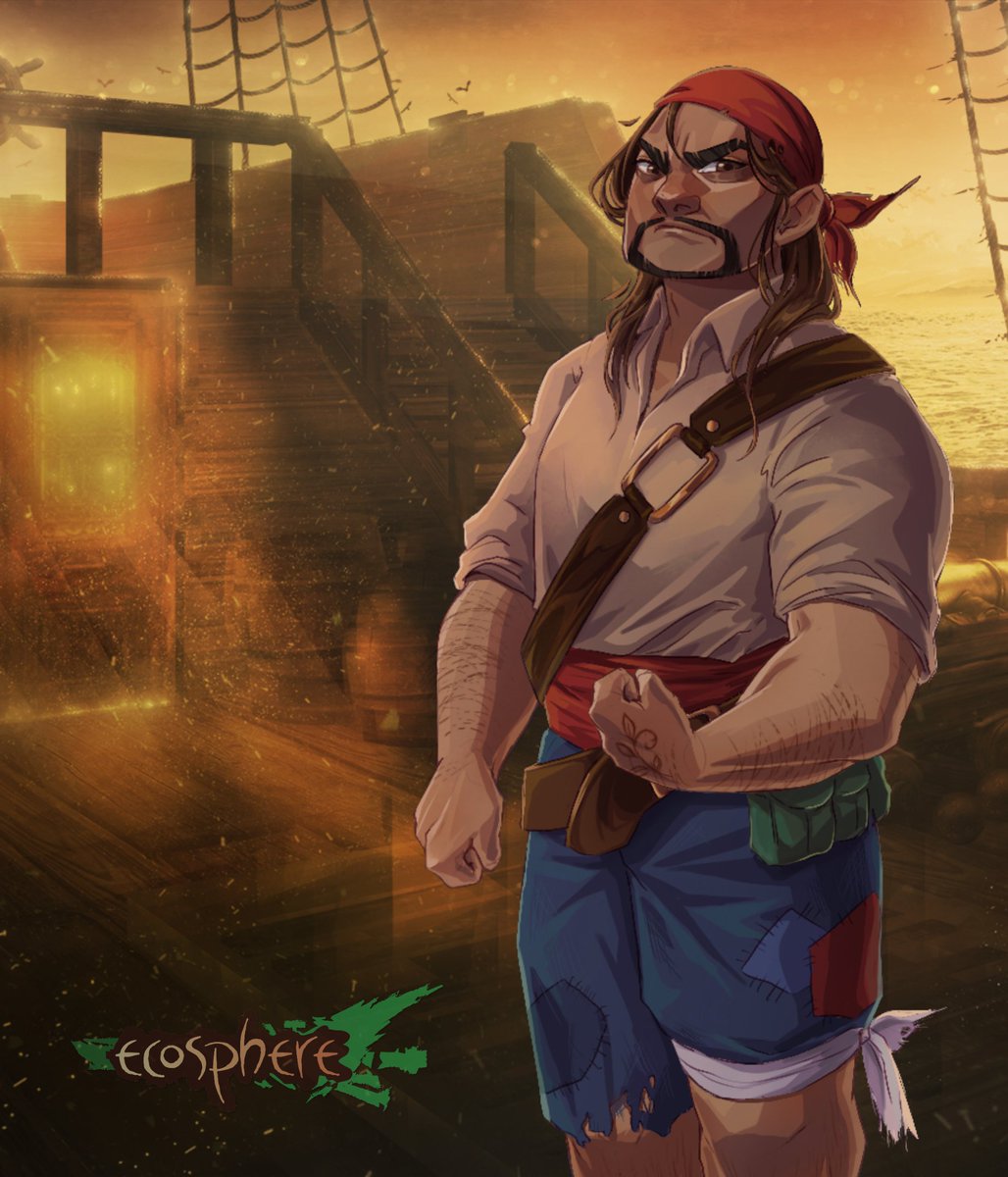 Talestrike's tweet photo. Alphonse is a pirate member of the Black Rose's crew, he is feared by all his enemies... But he is also Leily Stirner's whipping boy😅
#visualnovel #otomegame #indiegame #IndieGameDev #vndev https://t.co/eJxGGUOuuo