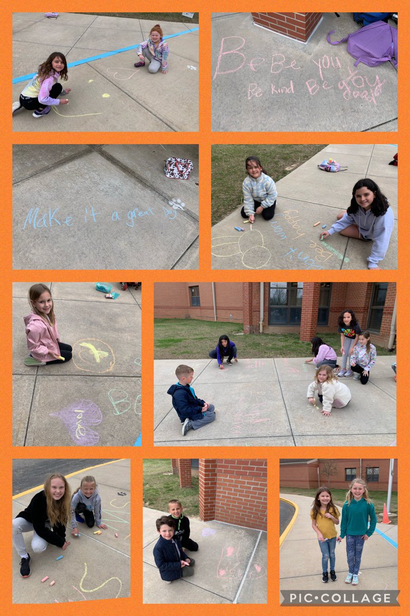Kindness Club hopes they brought a smile to your face as you entered school today! ❤️<a href="/HilliardWolves/">Washington Elem</a>