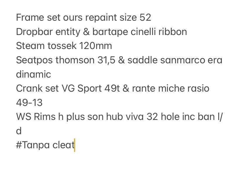 WTS FullBike Ours size 52 
Lok Jaktim, OP 7,5 nego #fnfjb