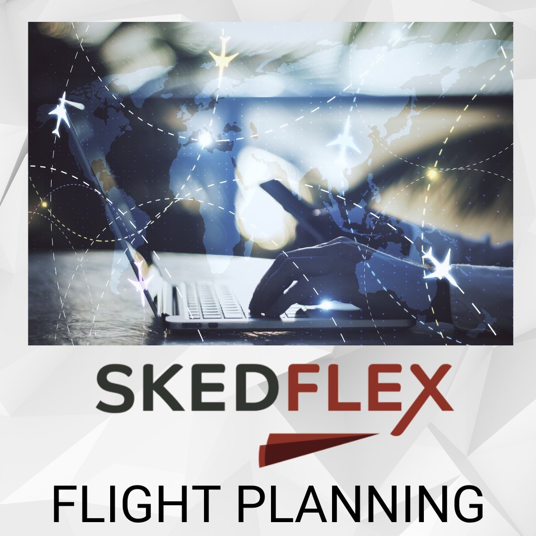 SkedFlex's tweet image. Our cloud-based flight planning engine and configurable Flight Planning and Dispatch client application are next-generation solutions for optimized flight planning.
#FlightPlanning #OptimizedRouting #CloudBased #CostEffective #RequestADemo