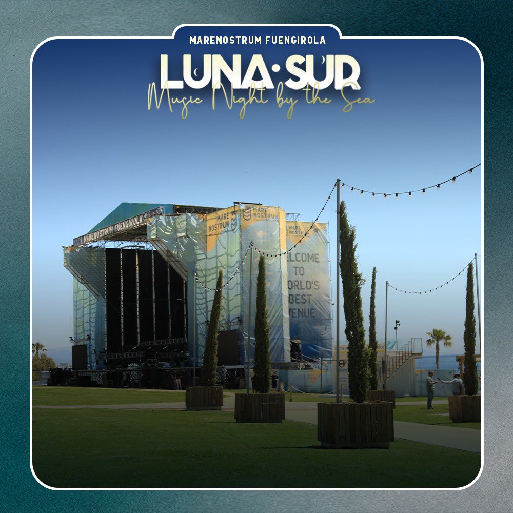 Tic, tac, tic, tac,.... contando los días para la edición 2023 de #LunaSur 🌙🌊🎶✨

Artistas de primer nivel, en primera línea de mar 🐚 <a href="/vetustamorla/">vetusta morla</a> <a href="/mikejoycedrums/">Mike Joyce</a> <a href="/EstanquesyAnni/">Los Estanques y Anni B Sweet</a> <a href="/misscaffeina/">Miss Caffeina</a> 

Hazte con tus entradas en  🎫 bit.ly/3kV0rPn