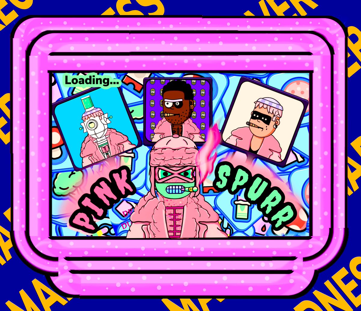 KenFt77's tweet photo. Pink Furr + SPAM = PINK SPURR
Ready for battle … Bring it On!!!
@ThePossessedNFT
@MediocreCEO
@Magooush #PinkSpurr https://t.co/JdC6LUeqCd