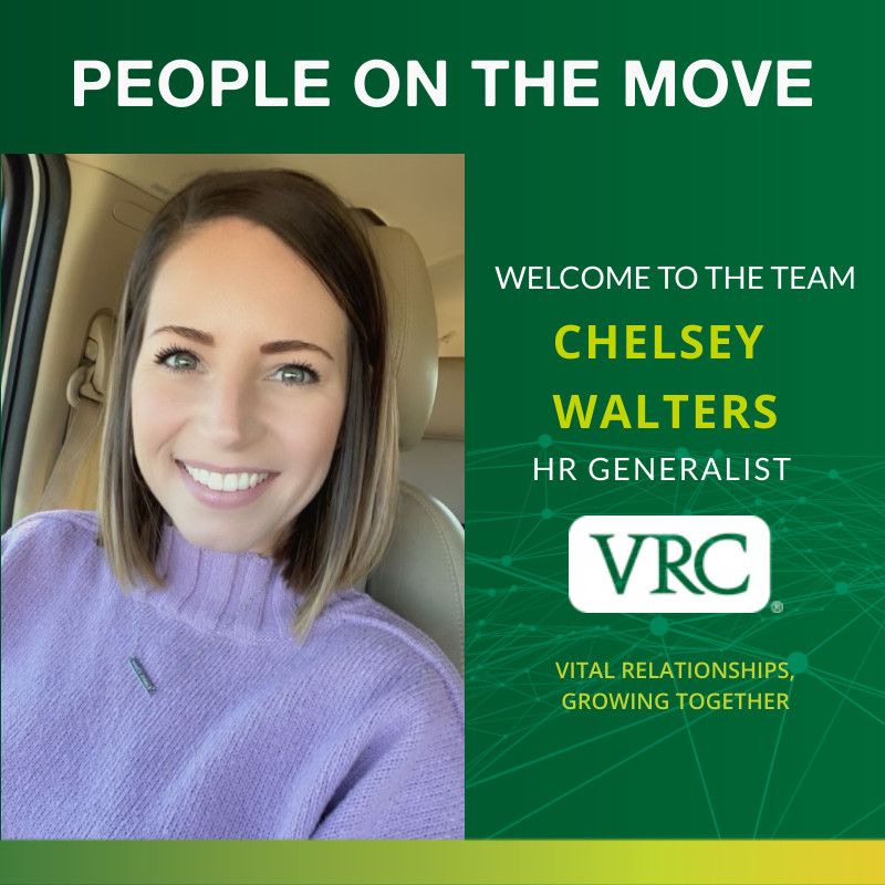 🎉Our team is growing, & we're excited to welcome Chelsey Walters to our #VitalTeam! bit.ly/3zik7ke #HR #peopleonthemove