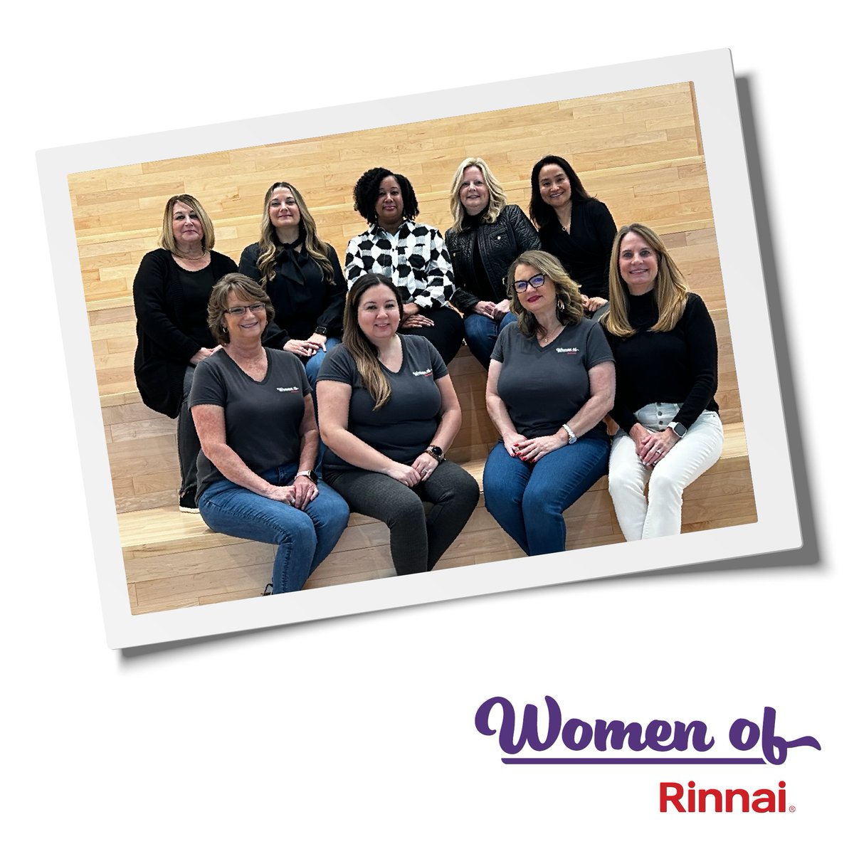 Rinnai's tweet image. The amazing #women in #SalesAdmin, #Accounting and #Innovation are paving the way for future generations! Let’s continue to grow with your vision, determination, and innovative thinking. #WomenofRinnai