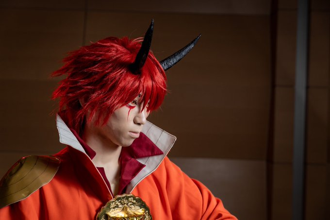 ホンッットごめんインナー消し忘れてた！！再載⚠Cosplay転生したらスライムだった件侍大将 ベニマル｢視線の先には、、