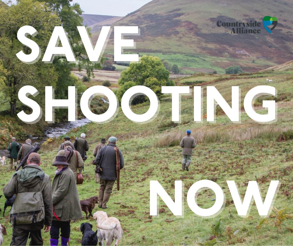 🚨 We need you to take action TODAY to save shooting. Our new e-lobby has made completing the NRW consultation on the release of game birds easy. Wherever you live, please take a few moments to sign it and send your response. Don’t delay, play your part 👉 bit.ly/3G1bnT0