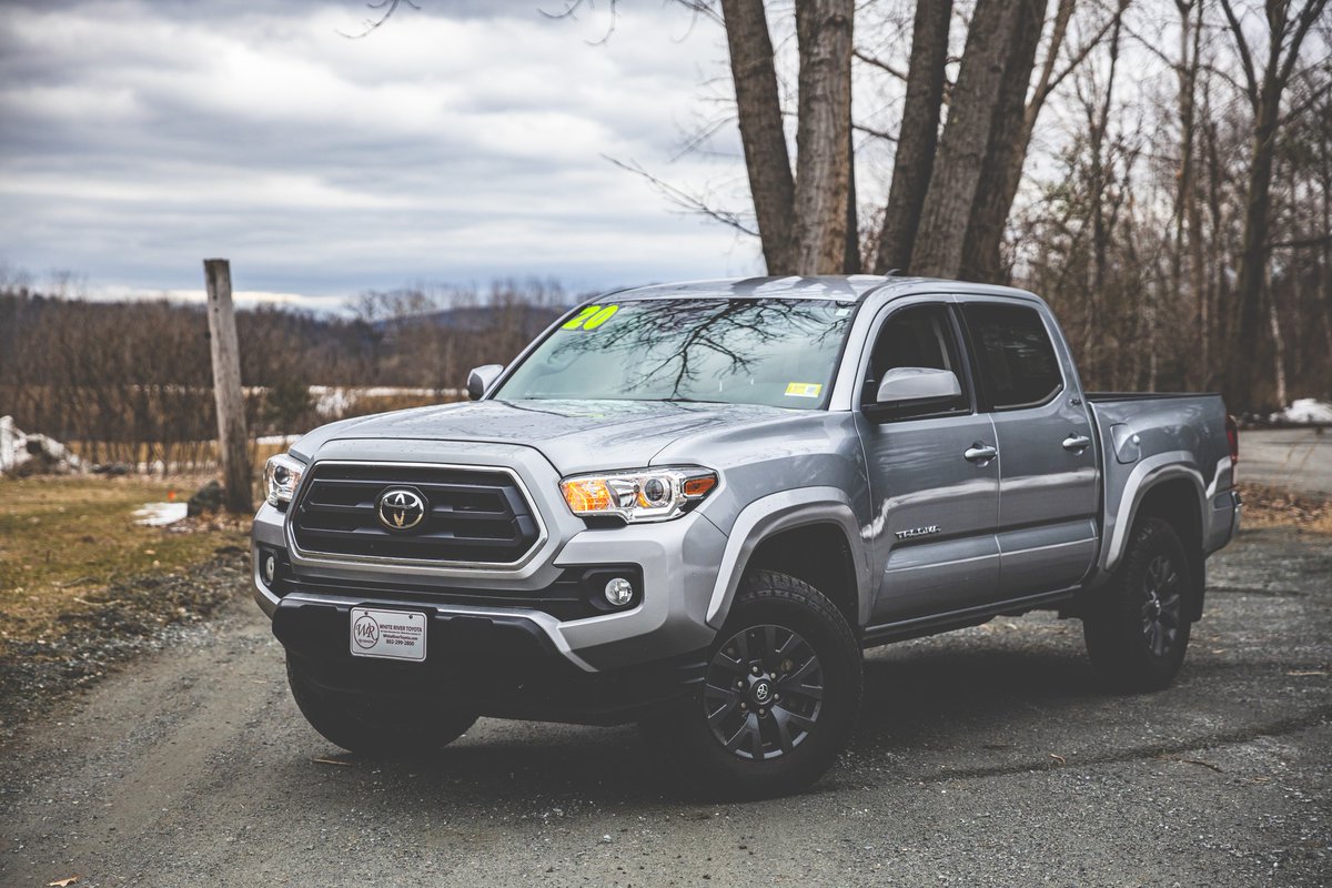 WhiteRivrToyota's tweet photo. Available now: 2020 @Toyota Tacoma SR5. Stock # K24575A. This truck is Toyota Certified &amp; ready to hit the streets/mountains. Embrace your Tacoma dreams today. Visit our website for more details on this truck: https://t.co/I0jqzSQwdl

#Toyota #LetsGoPlaces #UpVal #VT #NH https://t.co/SiI0qN1GWM