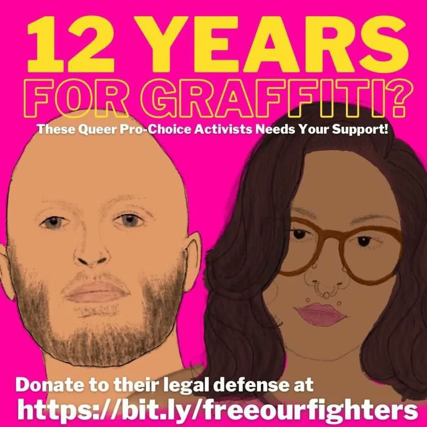 Two more community activists were picked up on warrants related to these bogus charges this morning. 

Share and shine light on the state repression and rising fascism hitting our communities!

Donate to our friend’s legal defense funds!

bit.ly/freeourfighters