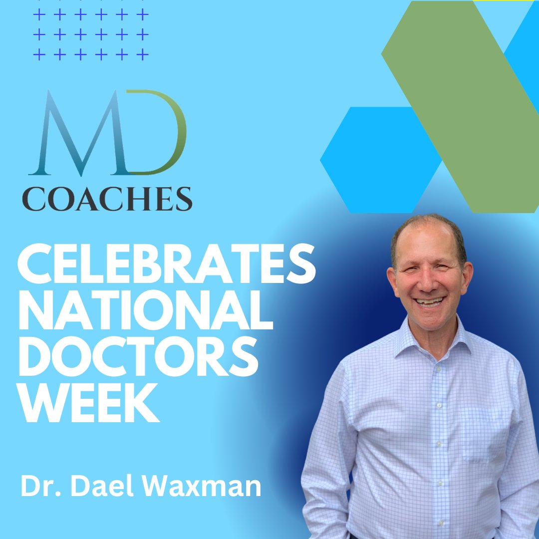 CoachesMd's tweet photo. For National Doctor's Week, we're featuring our very own physician coaches. Dr. Dael Waxman has been integrating family therapy, mind/body medicine, mindfulness, &amp; leadership coaching into teaching, practice, &amp; faculty development for over 25 years. #doctorsweek https://t.co/MyNZ1YMyxl