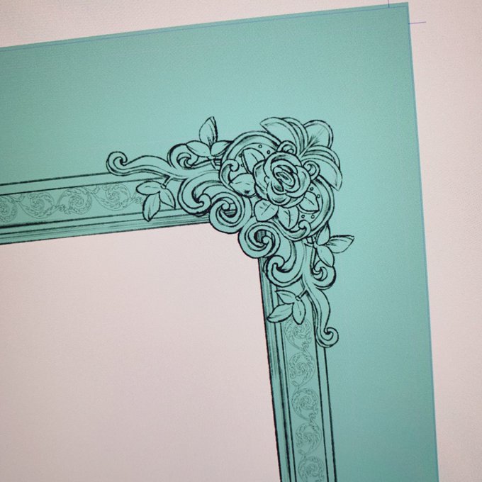 普段描かないものを描くと死ぬほど疲れる 