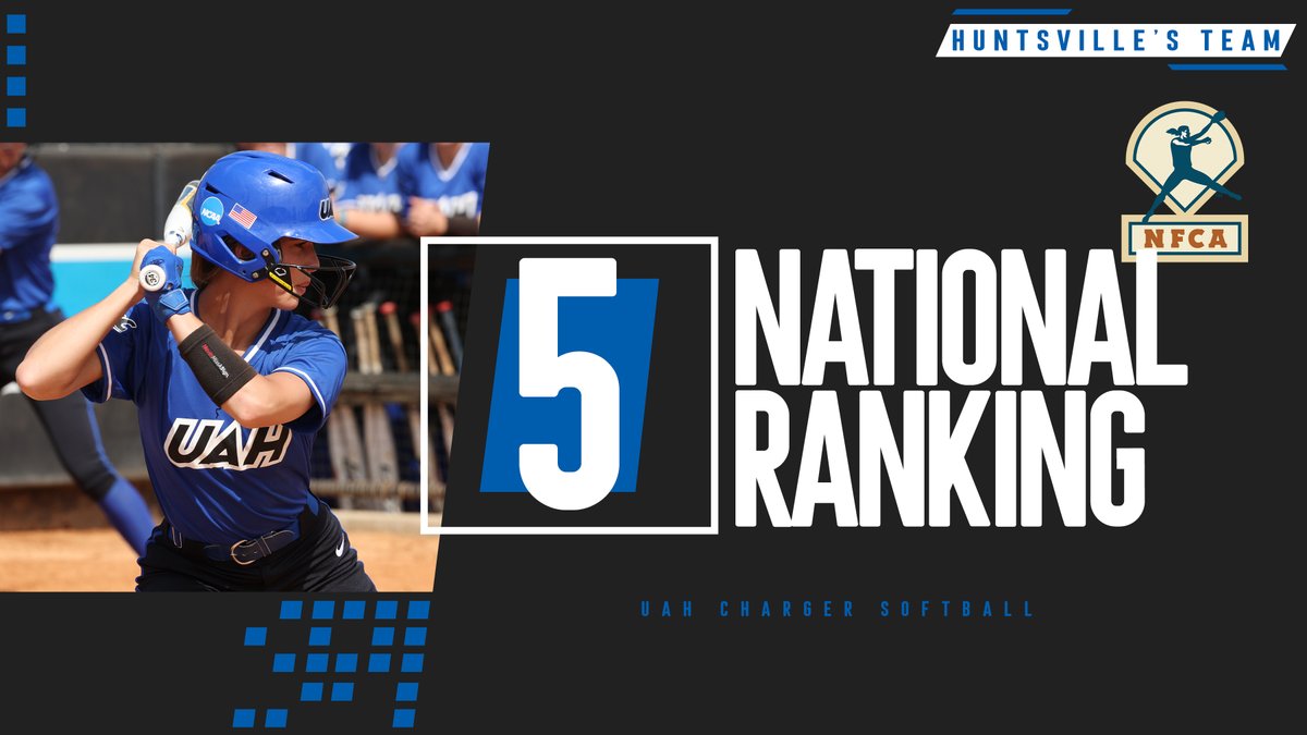 The Chargers are in the top five of the NFCA rankings for the first time since 2016.