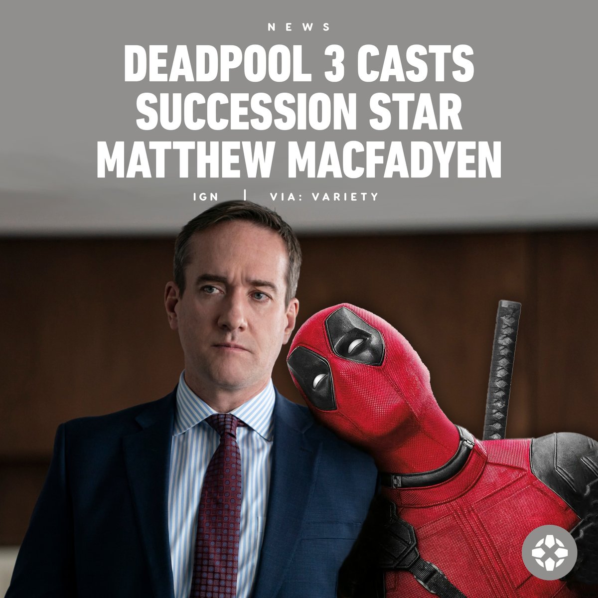 Deadpool 3 casts Succession star Matthew Macfadyen