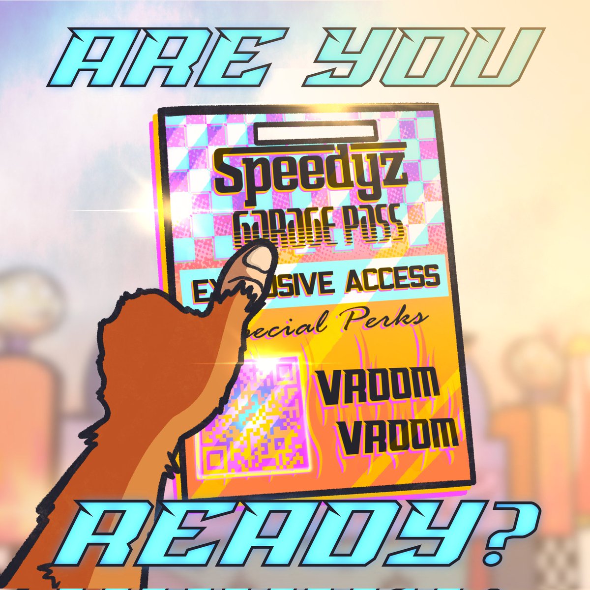 VROOMSTERS⚡️ Start your engines! Let's hear your loudest VROOM in the comments for a chance to win one of the few passes left 👇

Engage- 3x Garage Pass 🎟

#CNFT #CNFTGiveaway #CNFTCommunity #CNFTs #CNFTProject #NFTCommunity