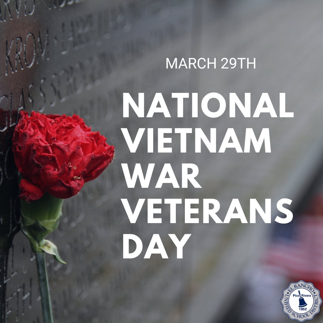 Today is National Vietnam War Veterans Day. 🇺🇸 Thank you for your brave and selfless sacrifices for our country. We honor and remember your sacrifice. #VietnamVeteransDay #ThankVietnamVets #SeeThemThankThem #WelcomeHome23 #March29