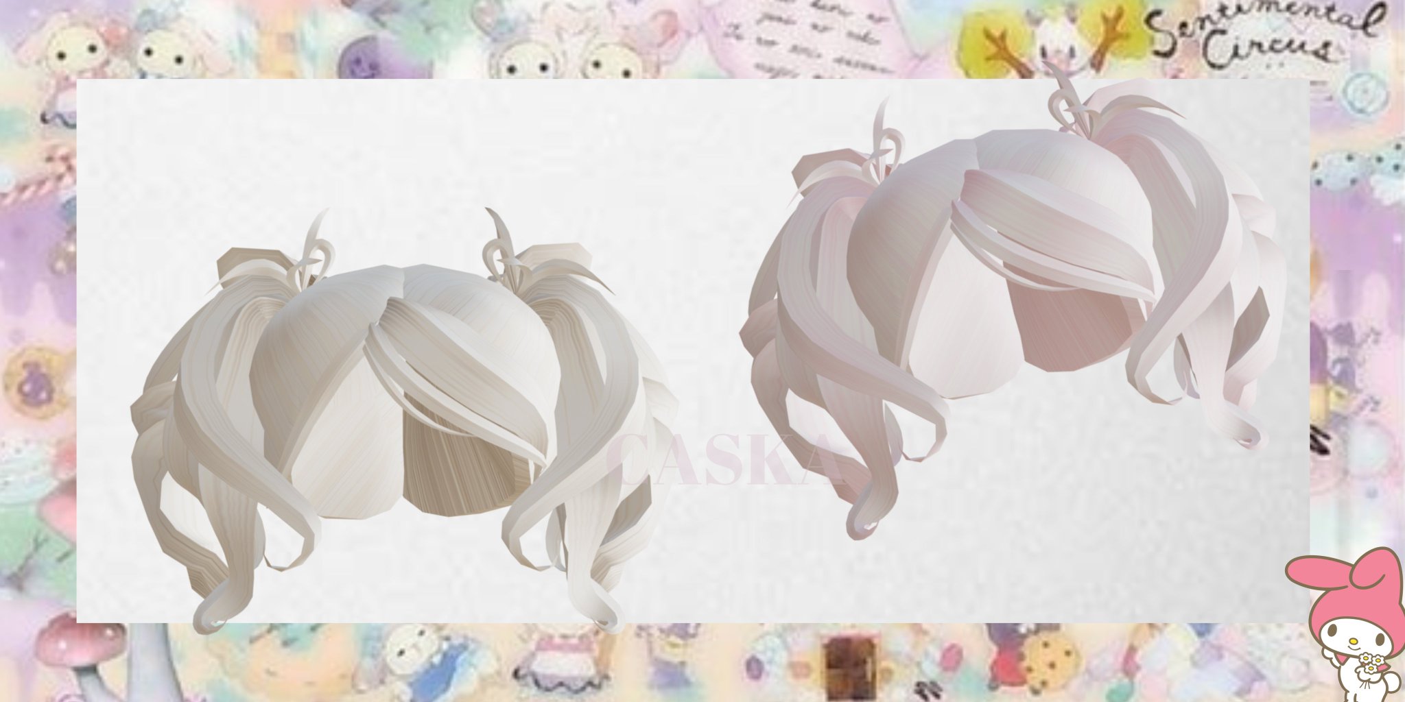 C๐sk๐ ( open ) on Twitter: "โผ๏ธSELLING ROBLOX UGC HAIR MODELโผ๏ธ (usd