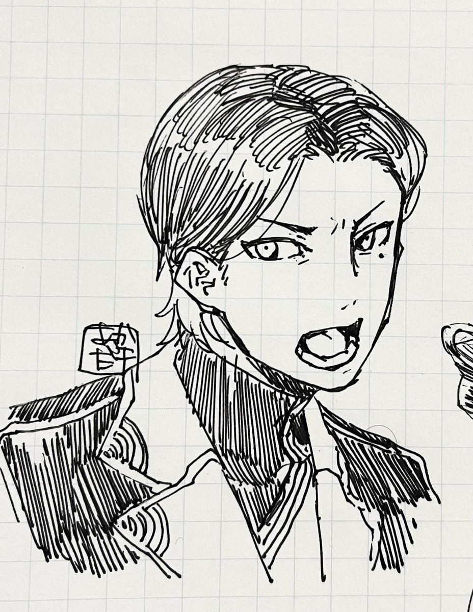 あんまり描いたことない子の顔だけ
無骨さん、笹、七星剣さん、稲葉パイセン 