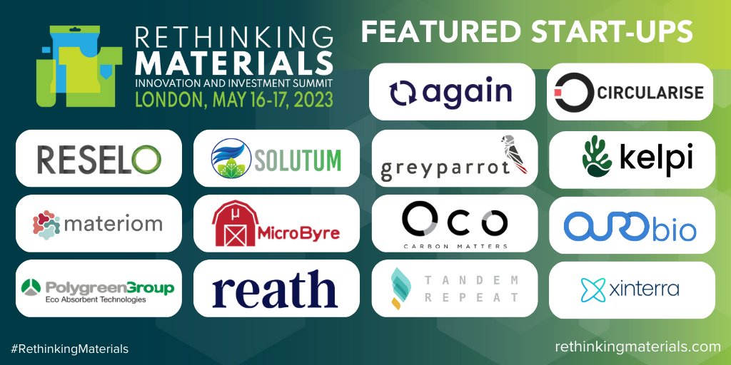 RethinkingMaterials (@rethinkmaterial) on Twitter photo 🚀Curious to learn about #materialinnovation that's ready to scale?
Meet our pick of 14 exciting international start-ups developing diverse solutions and technologies at <a href="/RethinkMaterial/">RethinkingMaterials</a>.
Head over to our website to find out more: bit.ly/40LAAJq 🚀Curious to learn about #materialinnovation that's ready to scale?
Meet our pick of 14 exciting international start-ups developing diverse solutions and technologies at <a href="/RethinkMaterial/">RethinkingMaterials</a>.
Head over to our website to find out more: bit.ly/40LAAJq