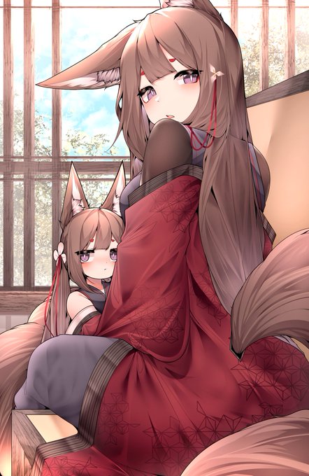 #AzurLane  #アズールレーン

もふもふ～お母さん (='∇`=)
Mofumofu~ Mother😄 