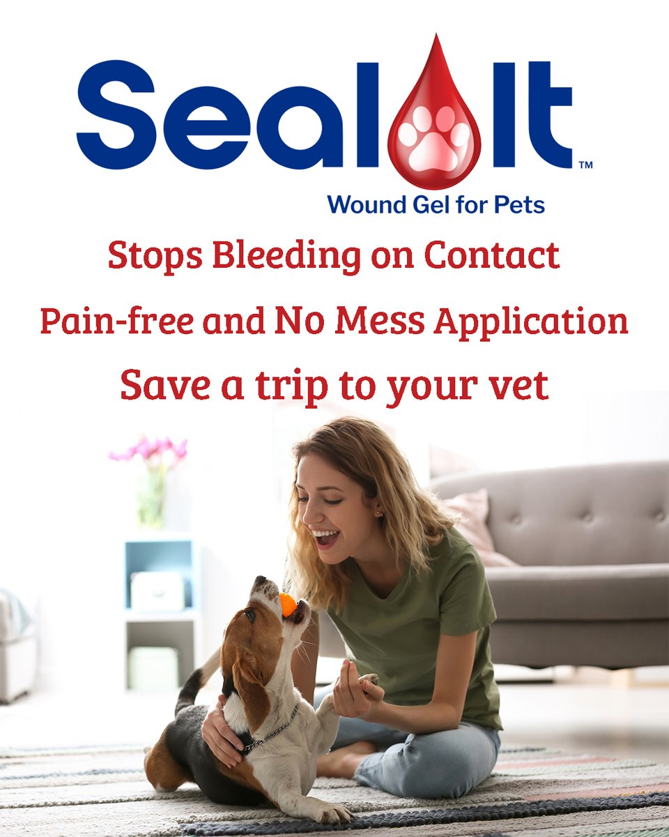 MedcuraInc's tweet image. Attention all pet owners! Medcura&apos;s revolutionary &quot;Seal-It&quot; Wound Gel for Pets has just hit the market! Your furry friends deserve the best, and that&apos;s exactly what &quot;Seal-It&quot; delivers. 
Head to Amazon now to get this first-aid essential for your pets.
#petcare #sealit