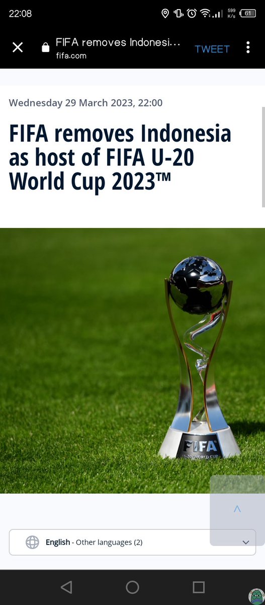 Tanyarl Terima kasih para "pahlawan", berkat kalian gagal liat Indonesia raya berkumandang di piala dunia. 

Palestina nya tetap bermain, israelnya tetap tampil.