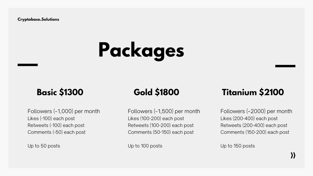 Web3_help's tweet photo. Get up to 400 likes and RTs under each your tweet with #Titanium Package!🔥

Telegram: https://t.co/SezC894QW9 https://t.co/mEGkTOaYBR