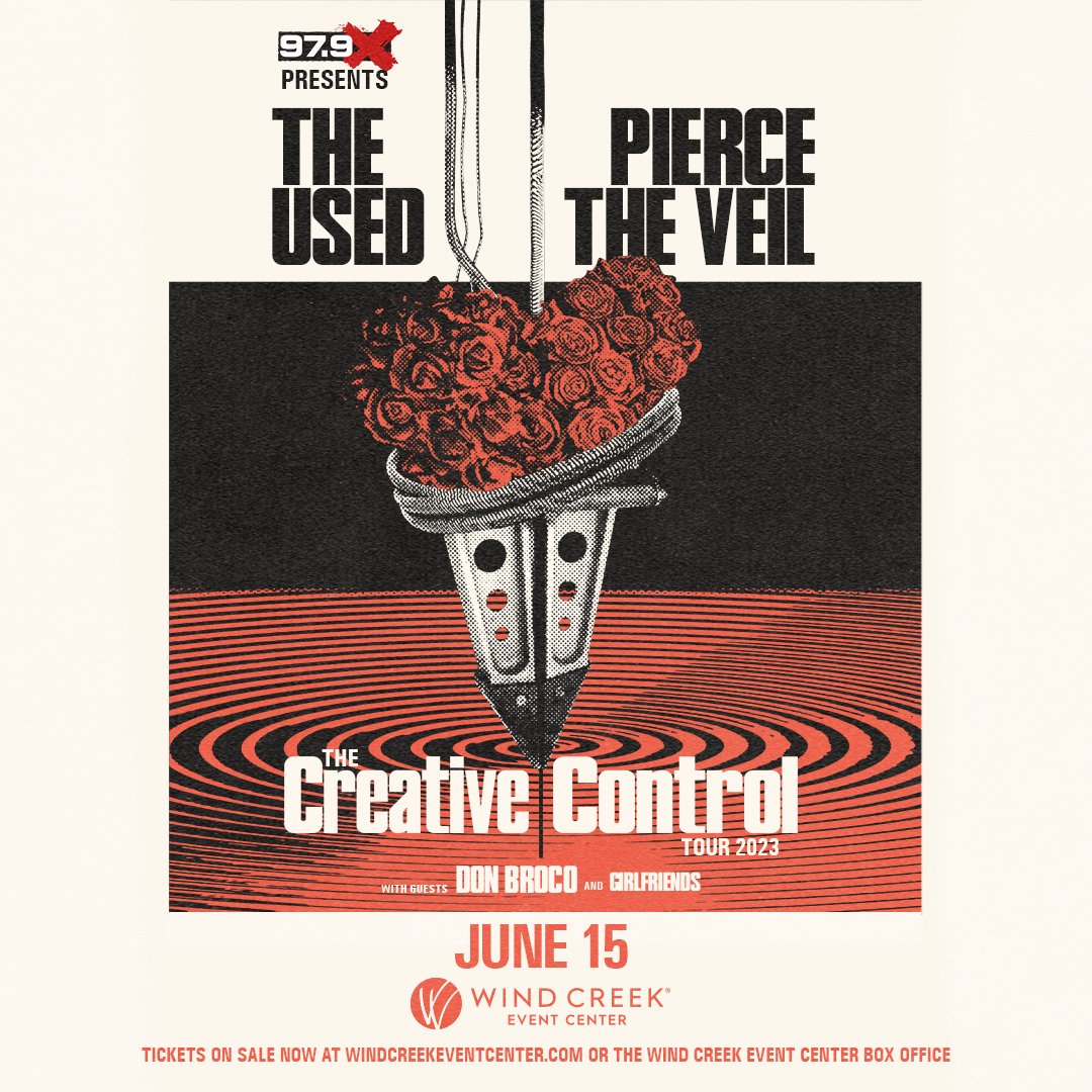 Wind Creek Event Center on Twitter "Tickets are going FAST for The Used and Pierce the Veil on