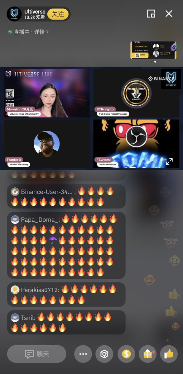 #FEG 的币安直播正在进行中，
直播间观看人数已突破10.2K。
🔥🔥🔥🔥🔥🔥

🔥观看直播：binance.com/en/live/video?…

#DeFi #SmartDeFi #BNB #BSC #ETH #BTC