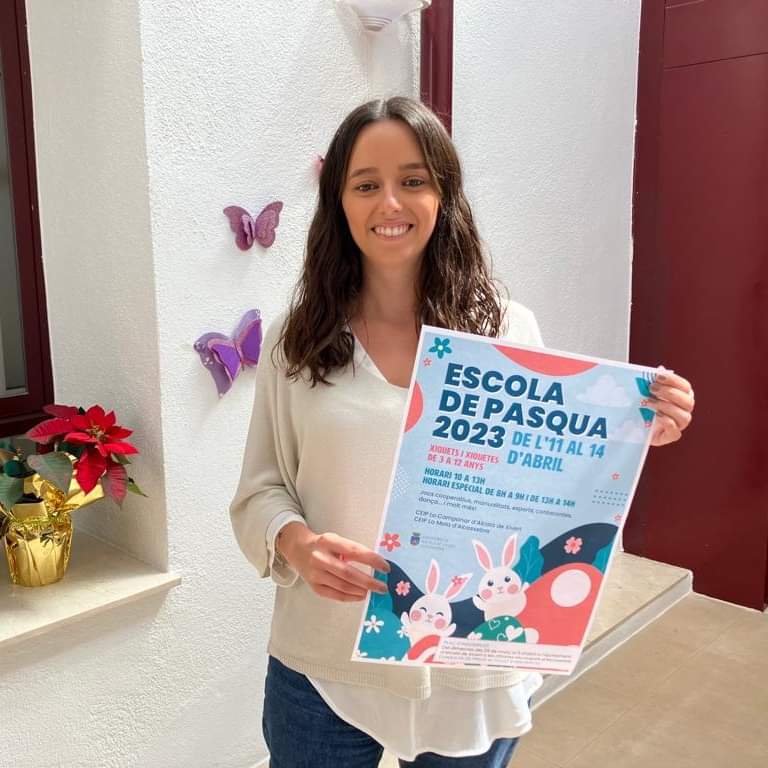 alcossebre_tur's tweet image. ESCOLA DE PASQUA - Iniciativa para favorecer la conciliación familiar durante las vacaciones de Pascua 🤝🤳 Inscripciones del miércoles 29 de marzo al miércoles 5 de abril en el Ayuntamiento de Alcalà de Xivert y Oficinas Municipales de Alcossebre.