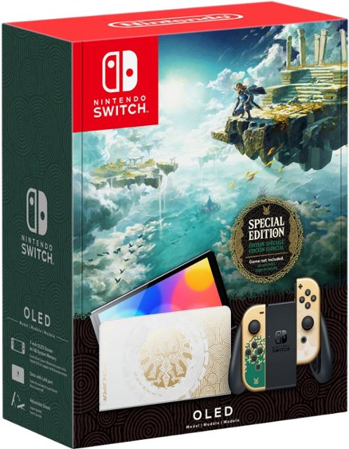 Nintendo Switch – OLED Model The Legend of Zelda: Tears of the Kingdom Edition HEGSKDAAA available for Pre Order -> bit.ly/3noUonf