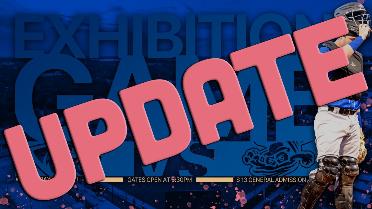 Biloxi Shuckers on Twitter "Tix for our exhibition game can be