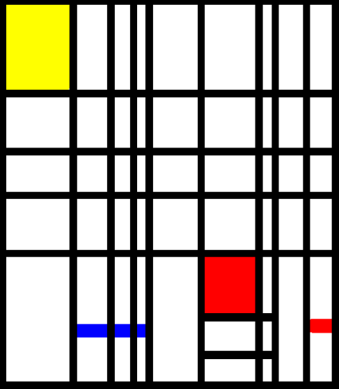 pad_ben's tweet photo. Hey , today I ve done this painting from Piet Mondrian in GLSL.
Go check my shadertoy !
https://t.co/NmyrDXBhfr https://t.co/iDFCmz4PQX