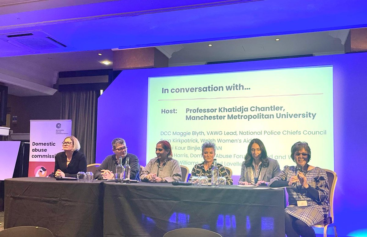 Dame Nicole Jacobs (@commissionerda) on Twitter photo This afternoon final session #DACFestival is about how we can centre survivors’ experiences in the work that we do to drive the systematic change #DomesticAbuse victims want to see.
Khatidja Chantler
@Maggie_Blyth <a href="/paullavellefoun/">Paul Lavelle Foundation</a> <a href="/WelshWomensAid/">WelshWomensAid</a> Dean Harris + Rahni KaurBinjie This afternoon final session #DACFestival is about how we can centre survivors’ experiences in the work that we do to drive the systematic change #DomesticAbuse victims want to see.
Khatidja Chantler
@Maggie_Blyth <a href="/paullavellefoun/">Paul Lavelle Foundation</a> <a href="/WelshWomensAid/">WelshWomensAid</a> Dean Harris + Rahni KaurBinjie
